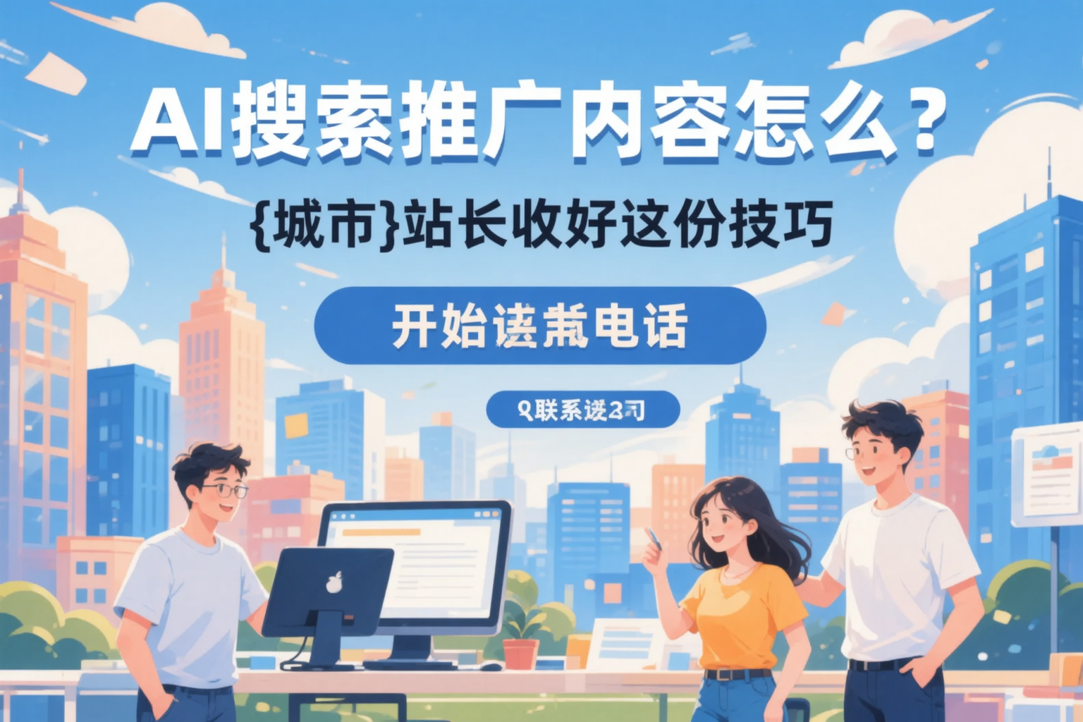AI搜索推广内容怎么写?黔南站长收好这份技巧