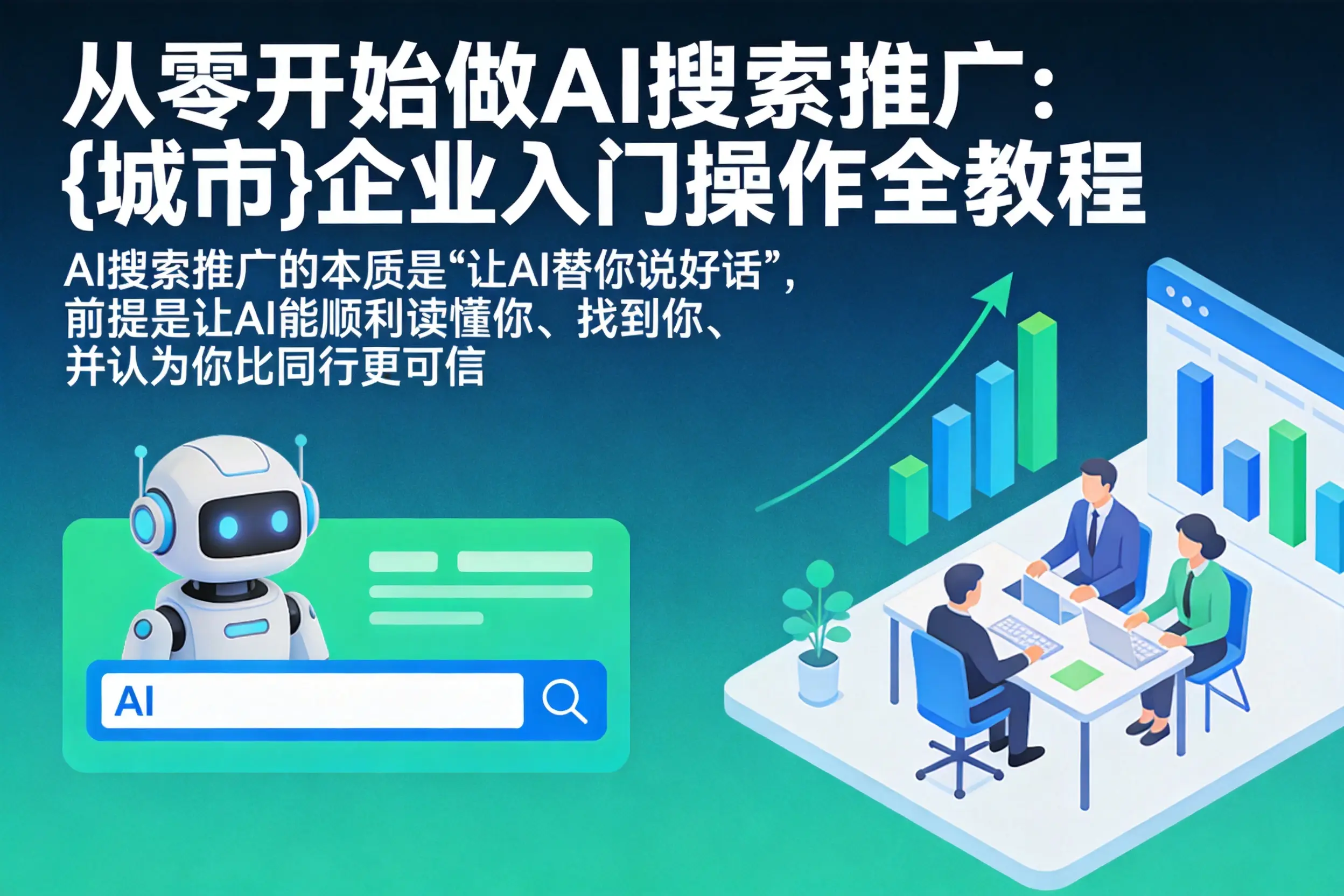 从零开始做AI搜索推广：黔南企业入门操作全教程