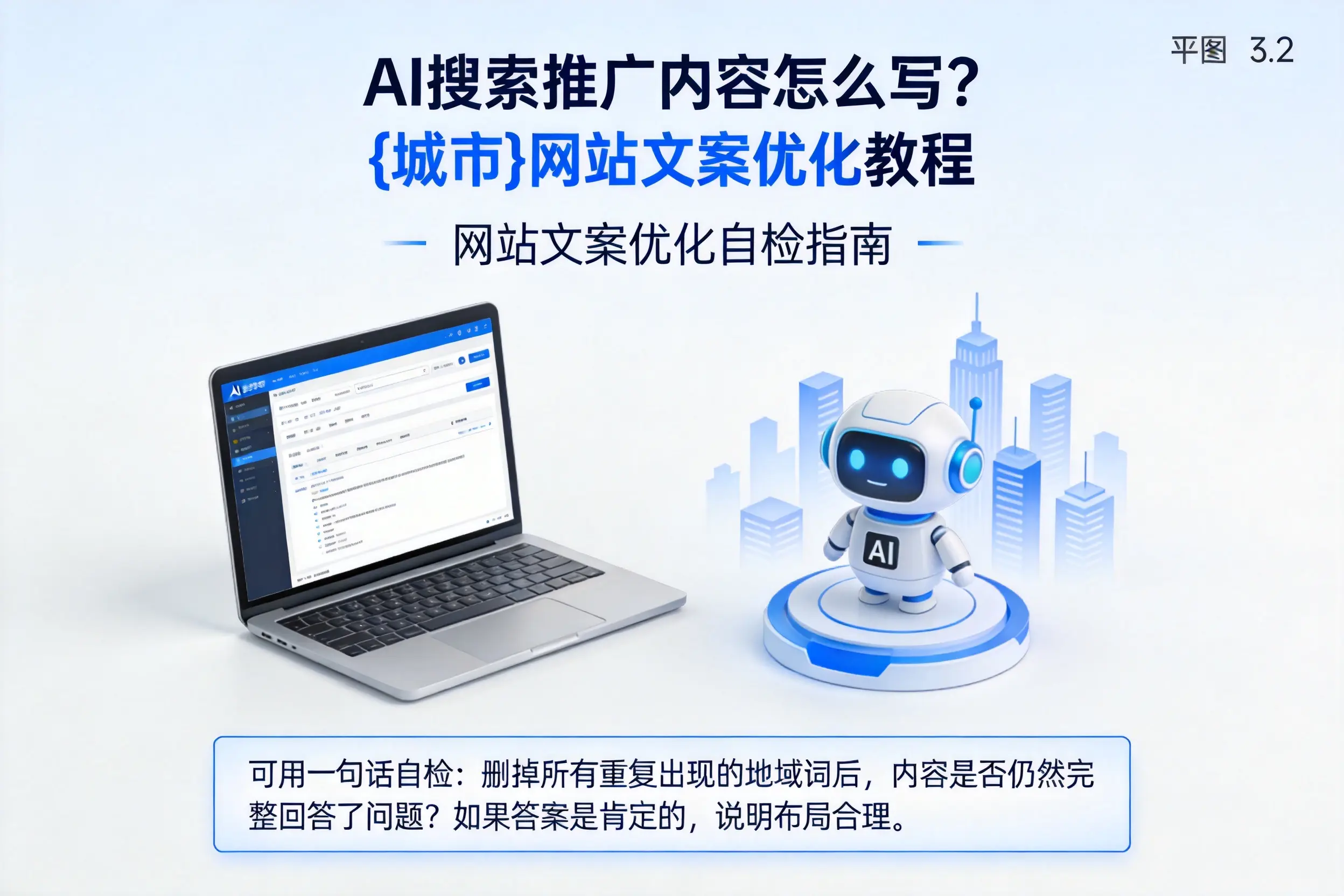 AI搜索推广内容怎么写？黔南网站文案优化教程