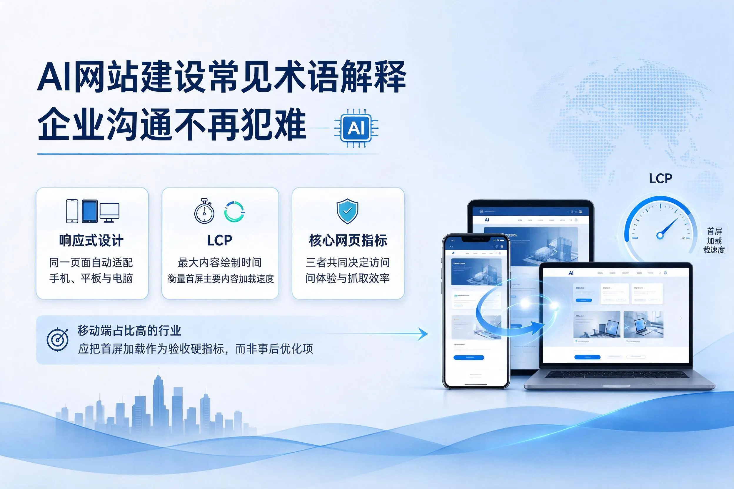 AI网站建设常见术语解释,黔南企业沟通不再犯难